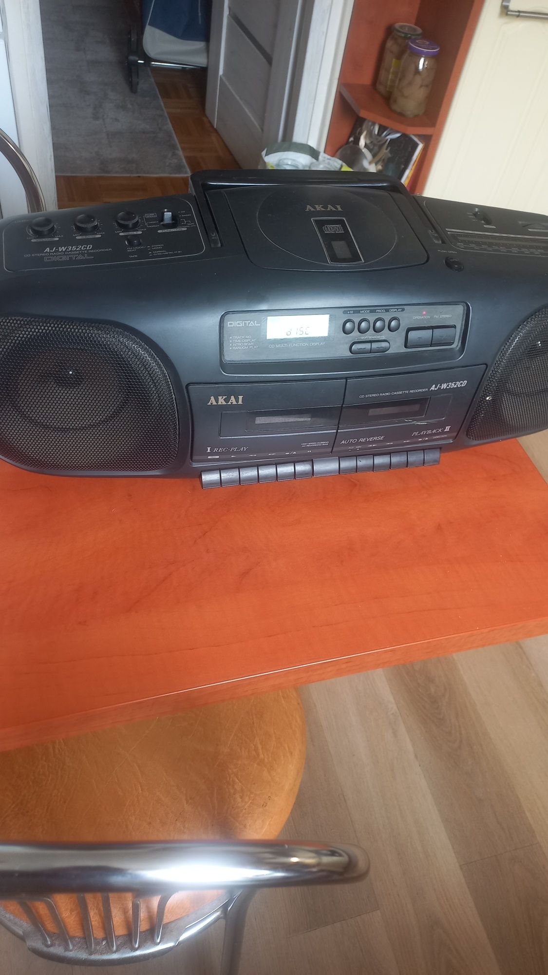 Radiomagnetofon"Boombox" Akai