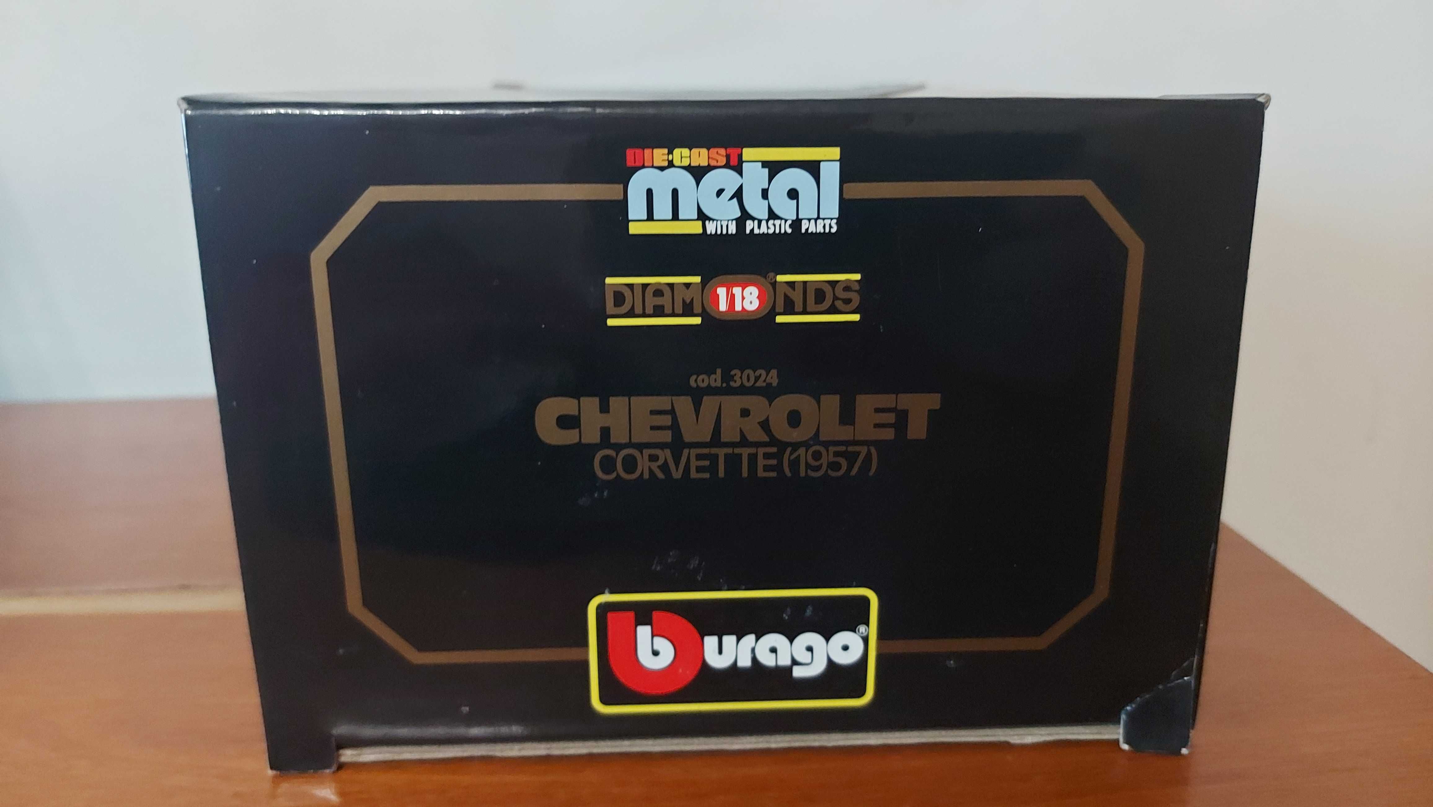 Bburago Diamonds 1/18 Chhevrolet Corvette (1957) cod. 3024