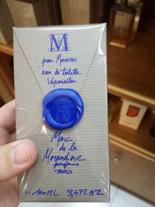 Perfume homem vintage M Monsieur de marc la morandiere 100 ml