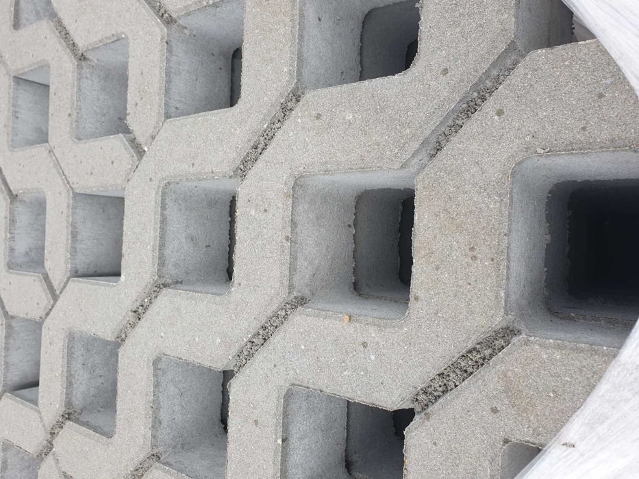 Płyta ażurowa Meba 8cm szara nowa.