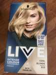 Schwarzkopf live intense colour trwała farba do włosów B10 cool blonde
