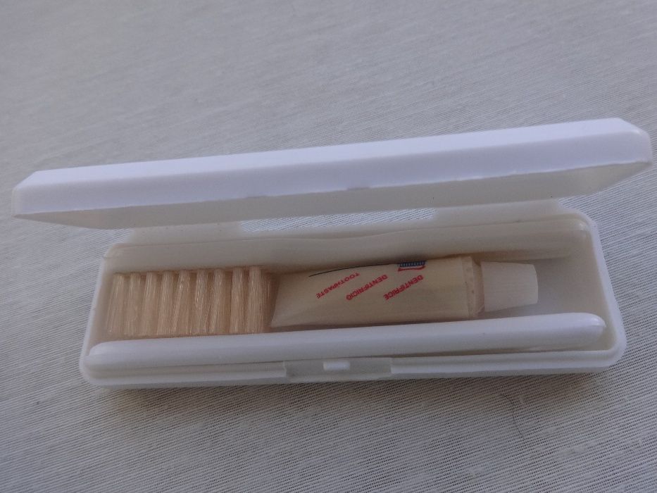 Coleção - Estojo Vintage de Escova de dentes portátil