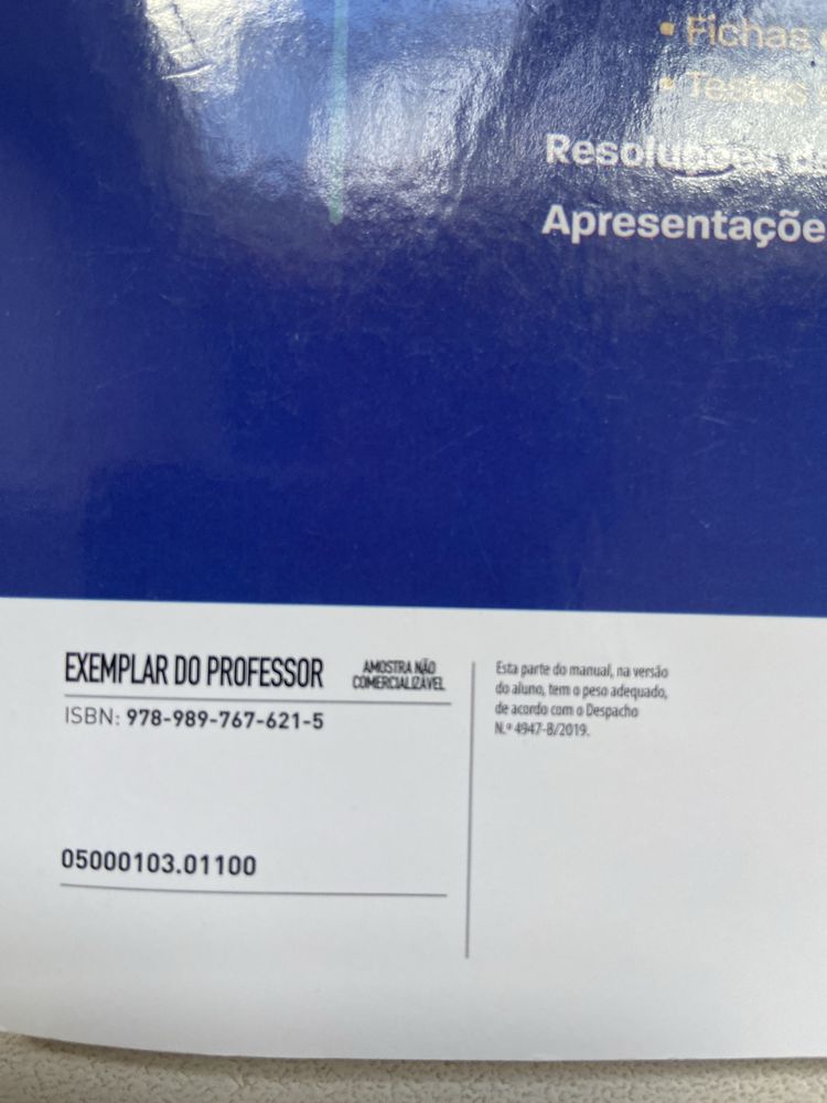 Manuais de matematica de 9 ano do PROFESSOR