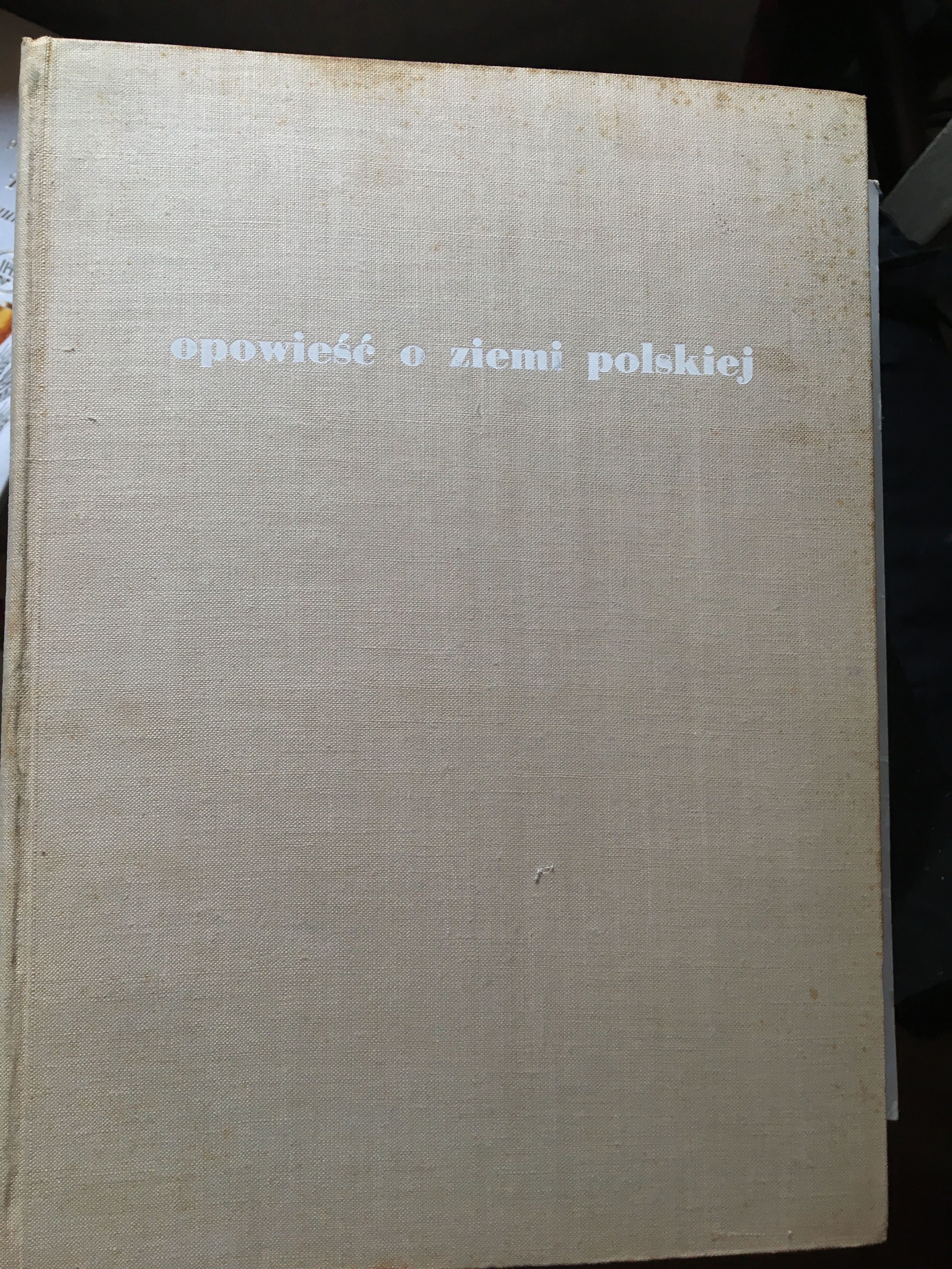 Opowieść o ziemi polskiej, 1955 r, album, zdjęcia, PRL