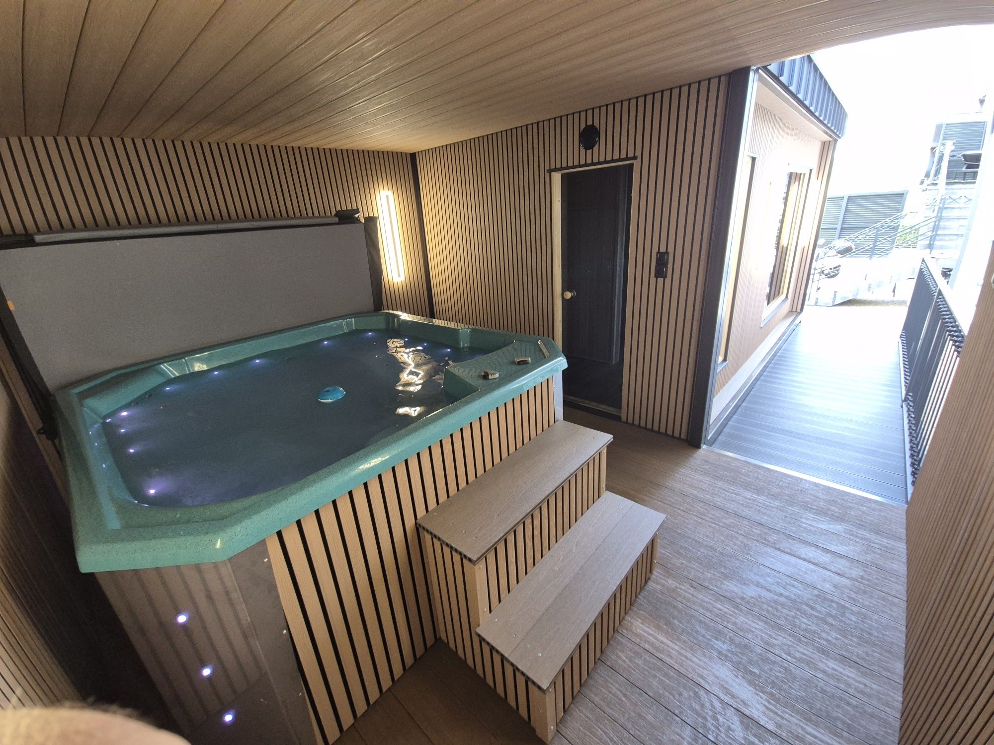 Jacuzzi ogrodowe balia domowe spa