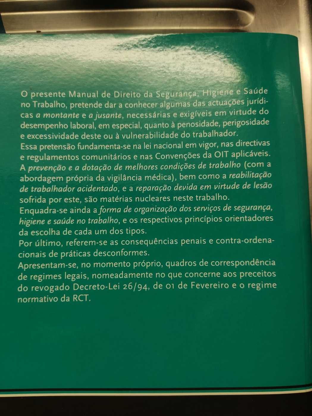 Livros Segurança Trabalho. Legislação. Riscos e casos práticos