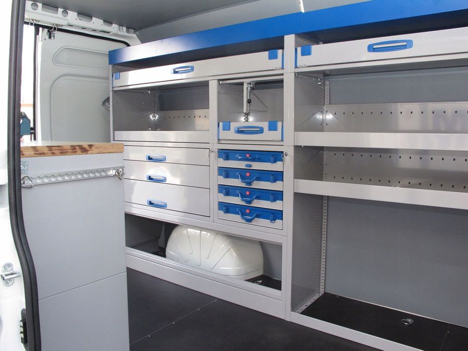 Zabudowa Do Busa Serwisowa Warsztatowa Półki Regał Szafka Berlingo Par