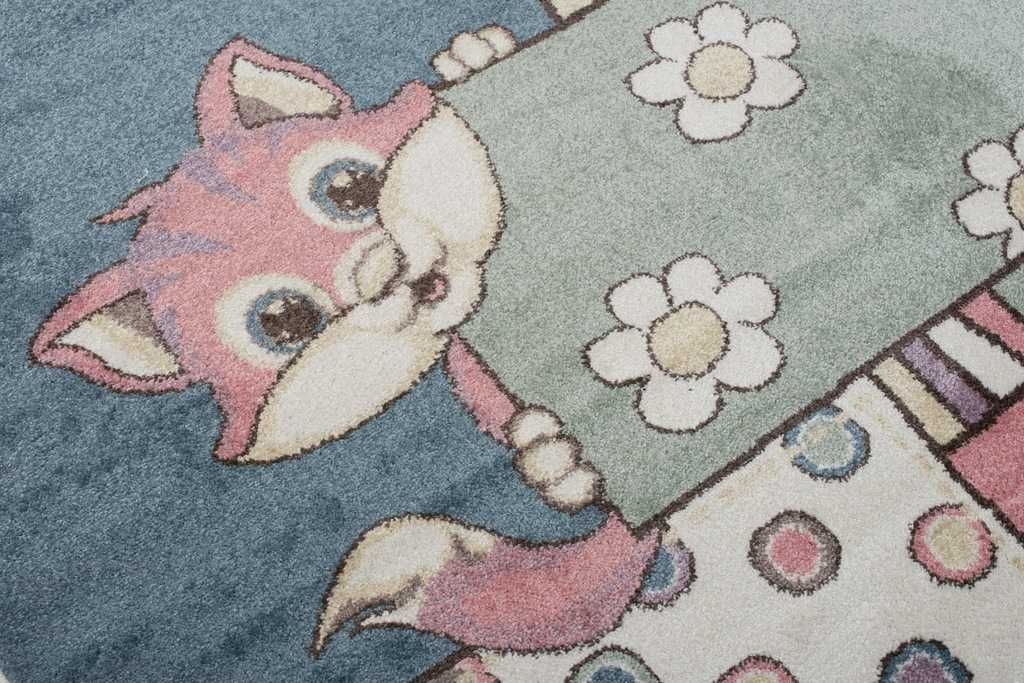 Dywan dziecięcy HAPPY pastelowy 160x200
