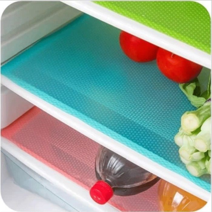 Антибактериальные коврики для холодильника 45x29 см (4 шт)