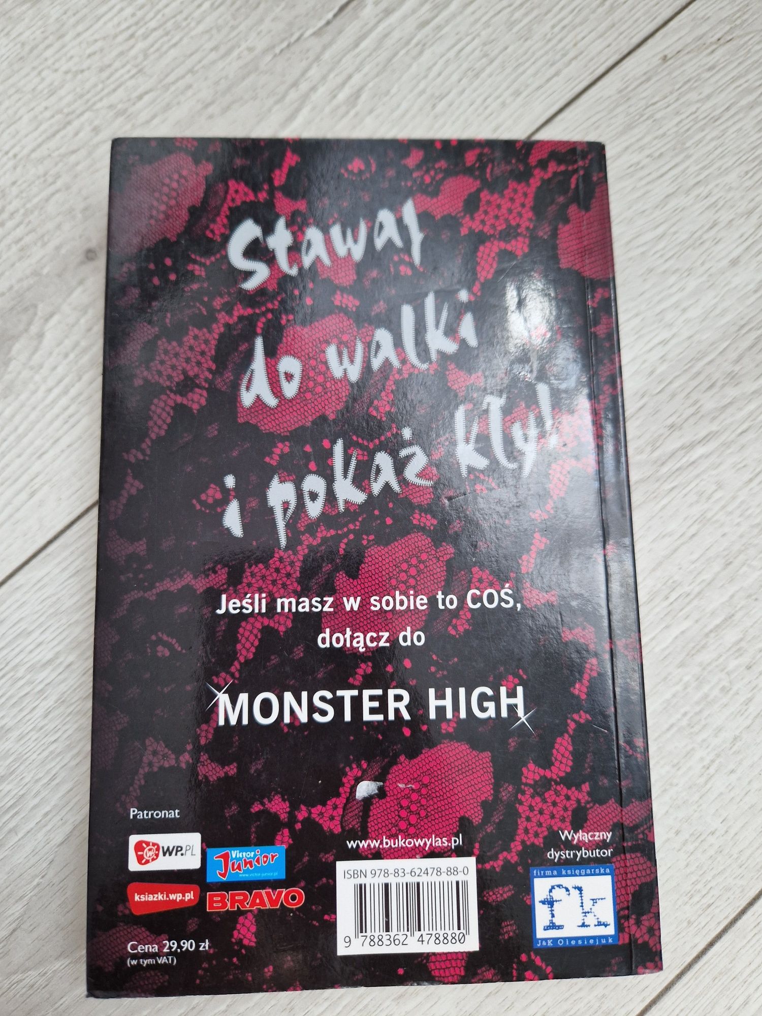 Książka Monster High po moim trupie Lisa Harrison