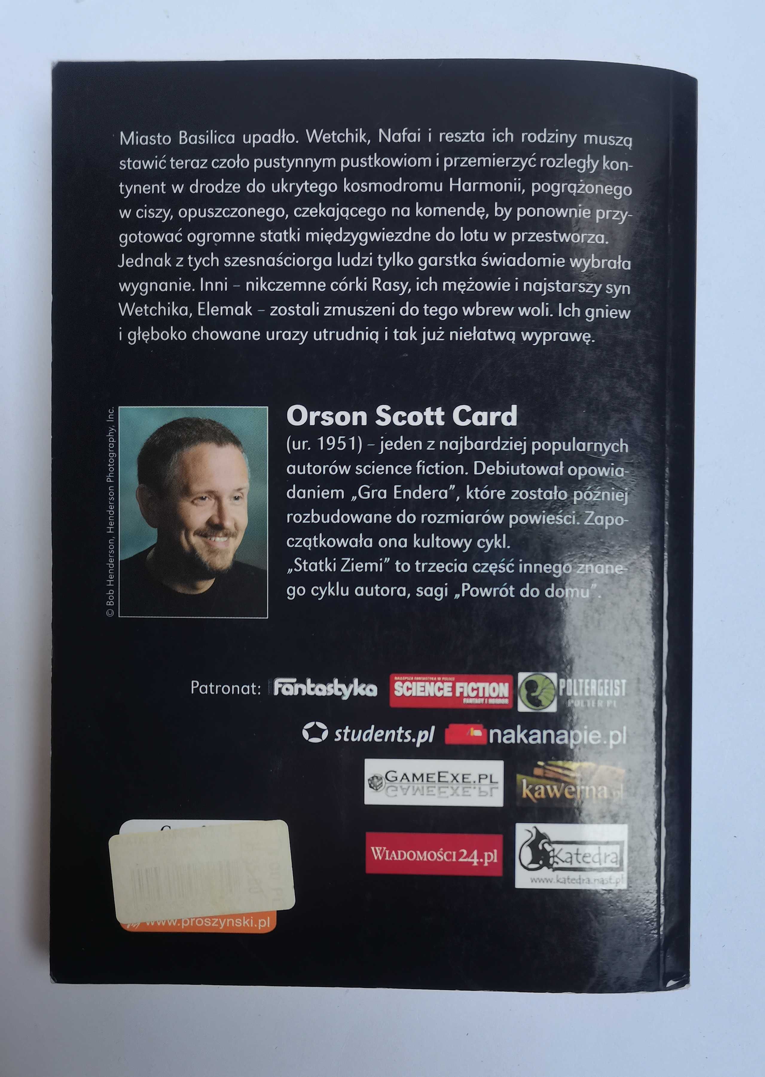 Orson Scott Card - Statki Ziemi (Powrót do domu. Tom 3)