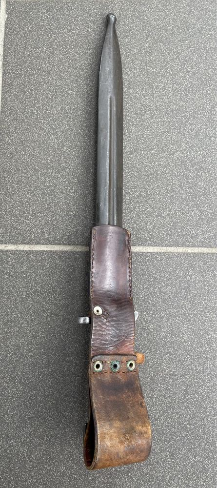 Bagnet Mauser 1914 z żabką Szwecja
