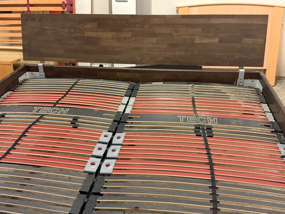 Stylowe drewniane łóżko 220x200 + stelaże z Niemiec DOWÓZ DO DOMU