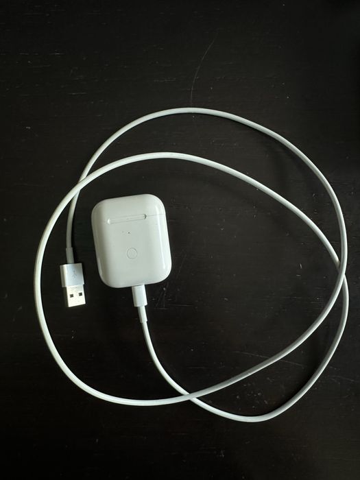 Caixa wireless para airpods 2/3 geração + carregador iphone/airpods