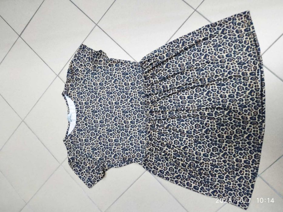 Sukienka tunika panterka F&F 42 14 XL
