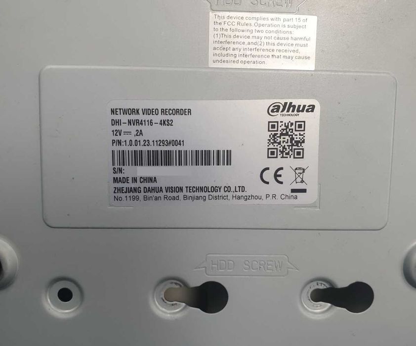 16-канальний Smart 4K мережевий відеореєстратор DH-NVR4116-4KS2