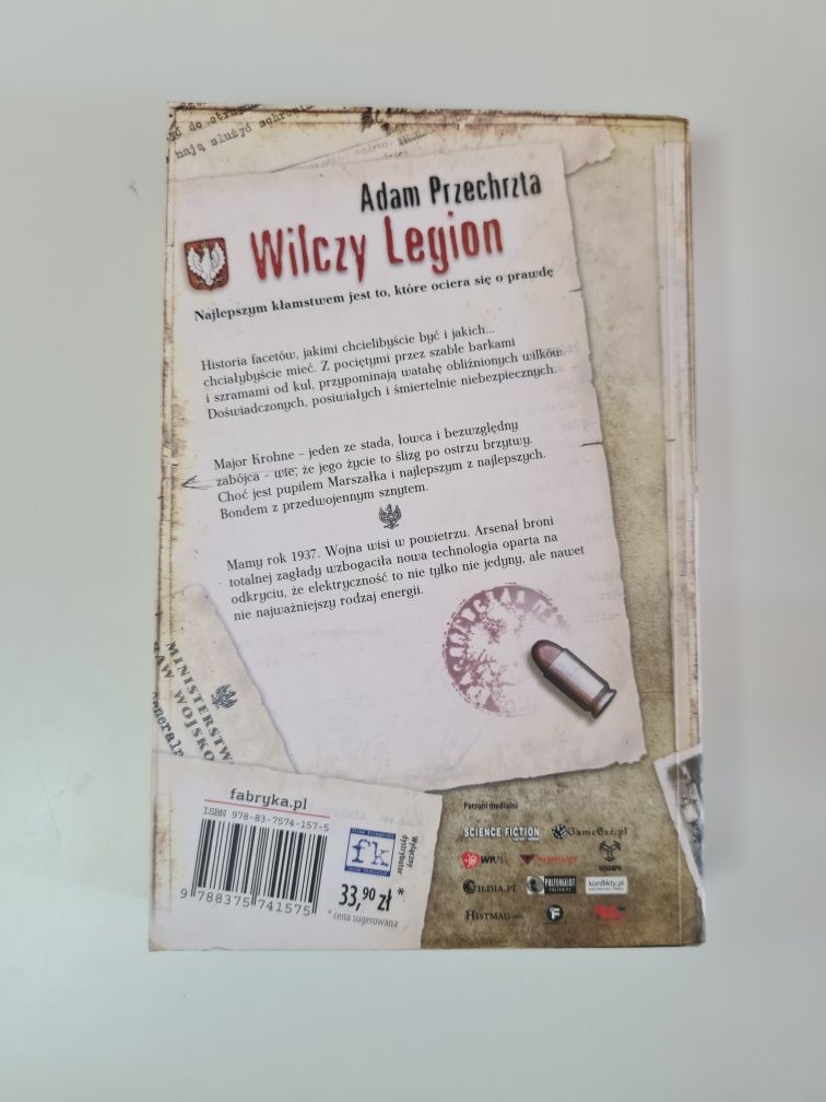 Wilczy legion - Adam Przechrzta x