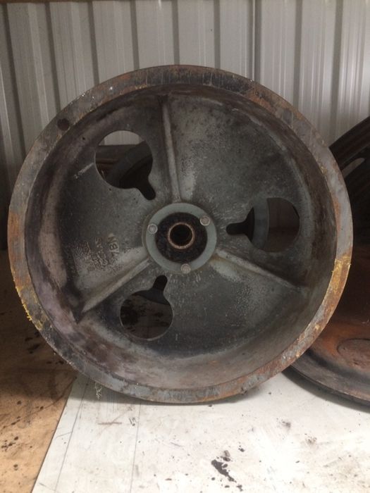 Claas Lexion koło pasowe