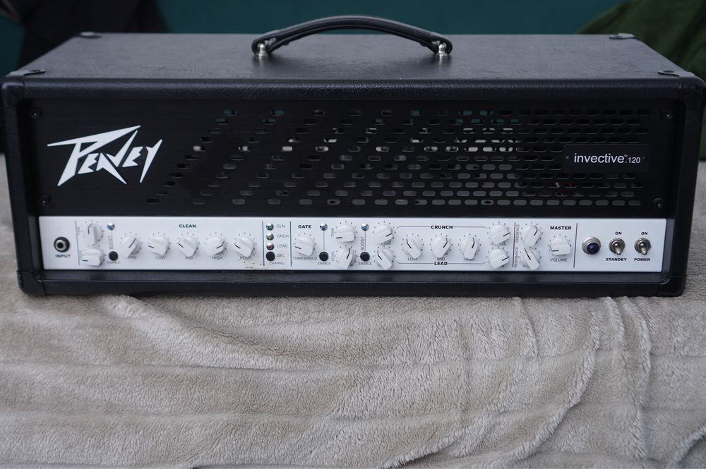 Peavey invective 120 head wzmacnicz gitarowy Misha Mansoor Periphery