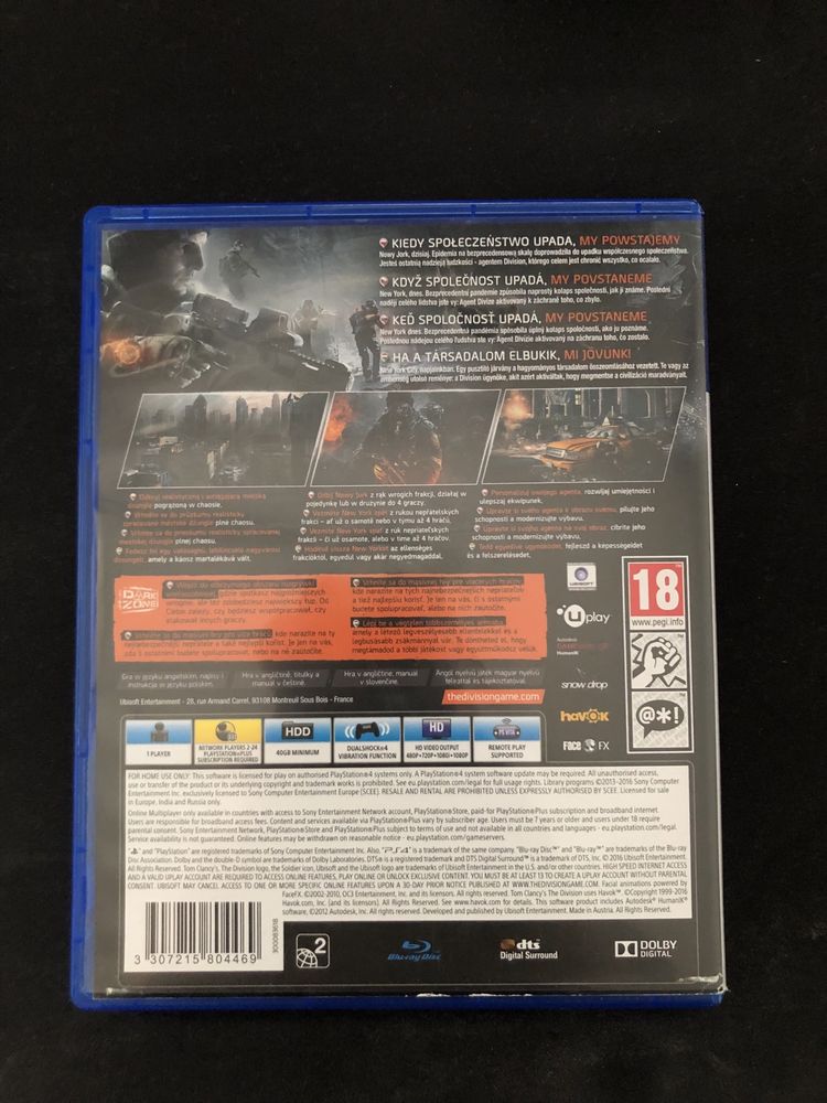 The Division PS4