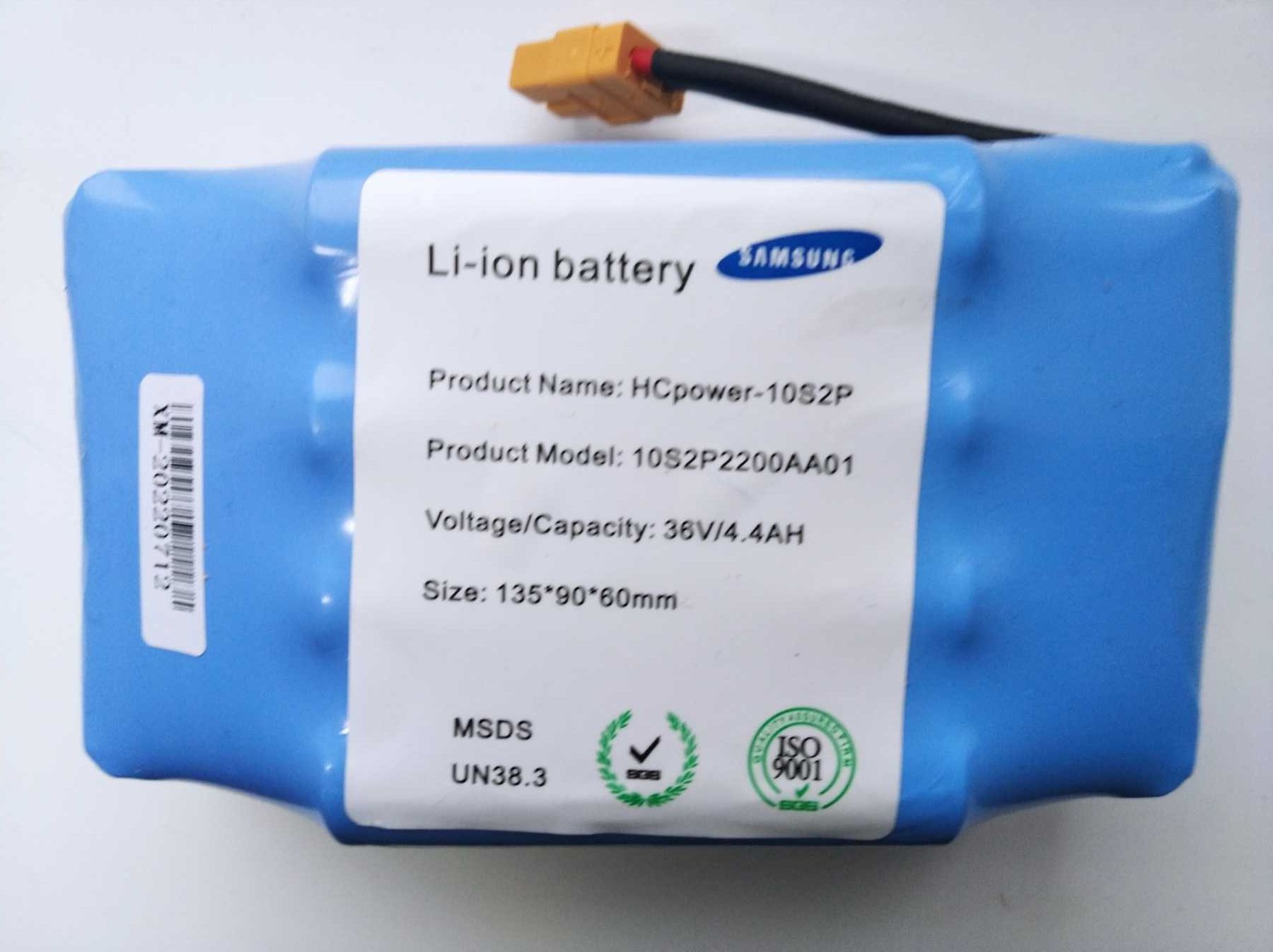 акумулятор гіроборда 36/42в 4400mah аккумулятор гироскутера  10s2p