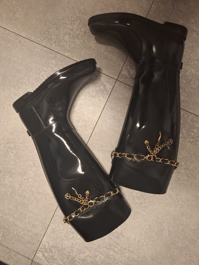 Moschino oryginalne kalosze r38