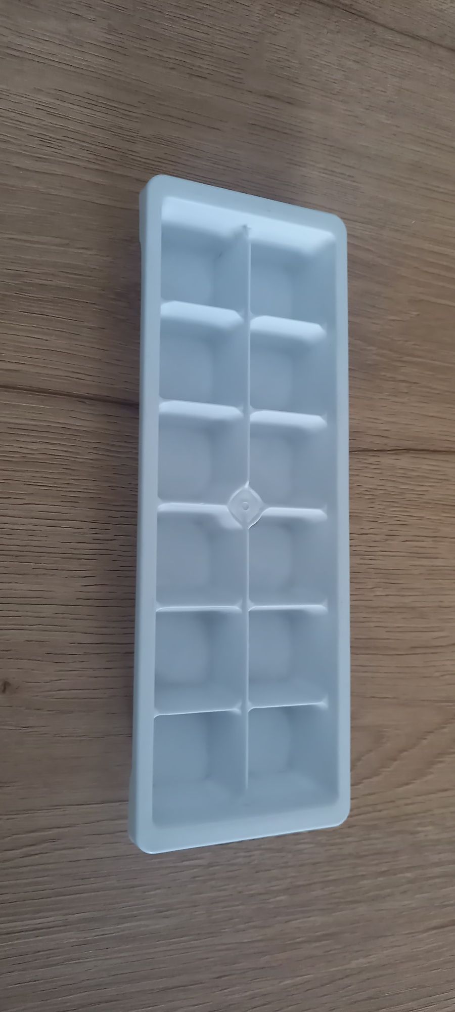 Pojemnik na kostki do lodu biały kostkarka