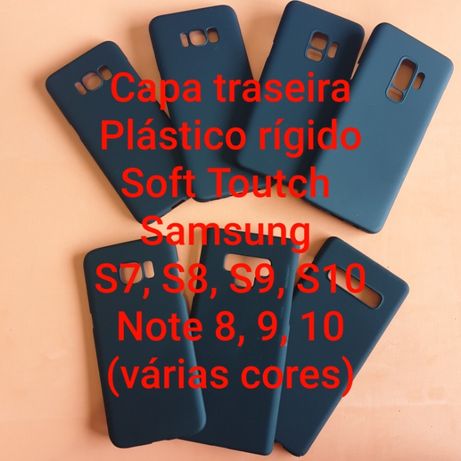 Capa Traseira S7 - S8 - S9 - S10 - S20 - Note 8 - 9 - 10 - 20