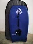 Prancha bodyboard + barbatanas + pezinhos + fato