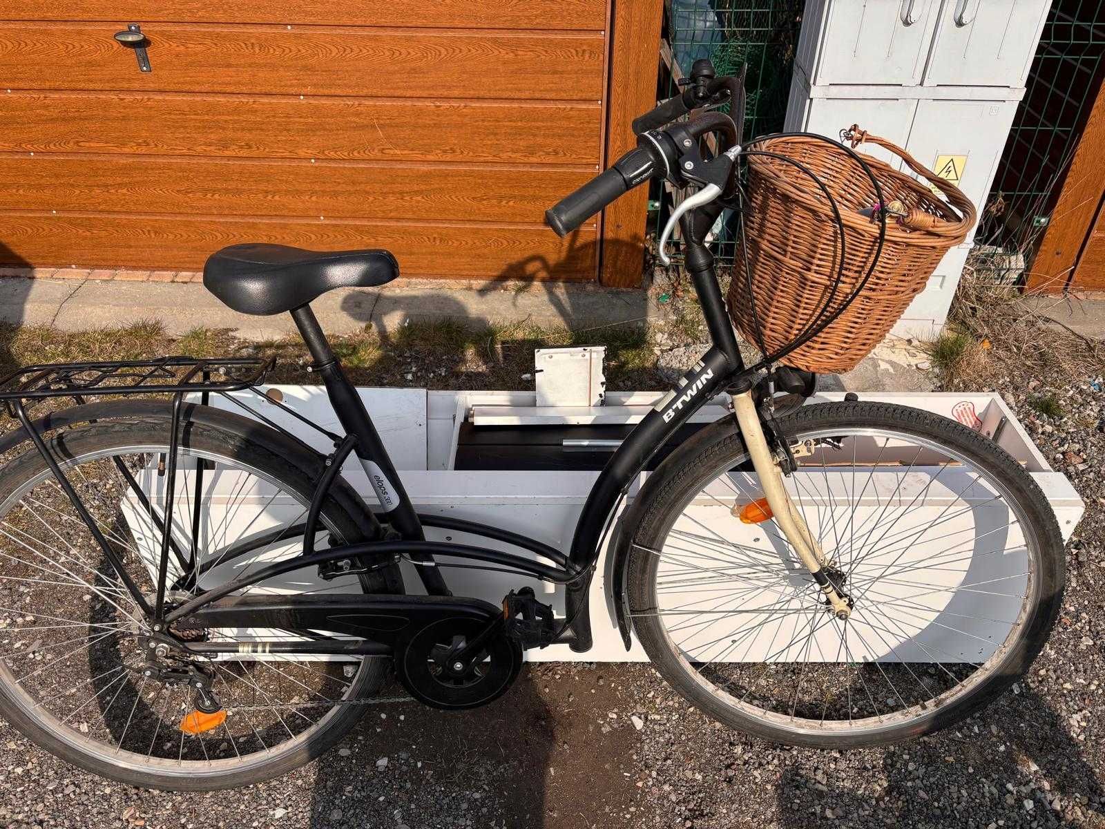 Rower miejski damka BTWIN Elops 3 , koła 28'