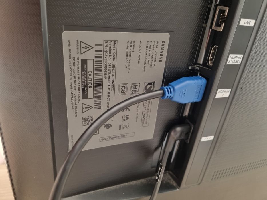 Tv samsung led full HD 43"