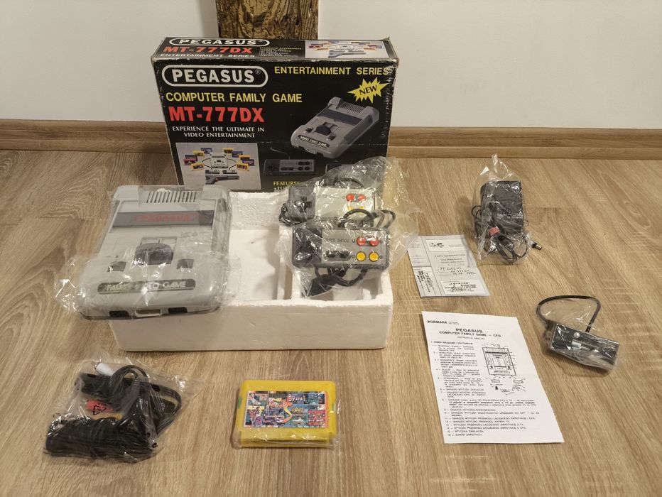 Pegasus Mt 777dx box folię jak nowy biały kruk