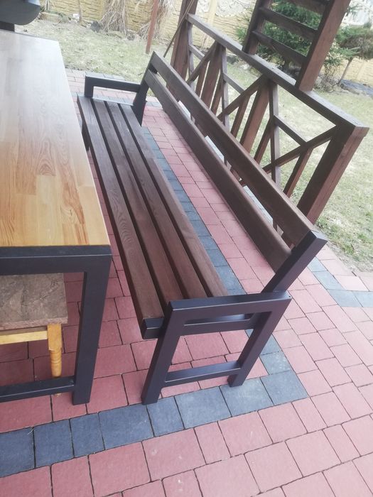 Meble ogrodowe Stelaże ławka stół