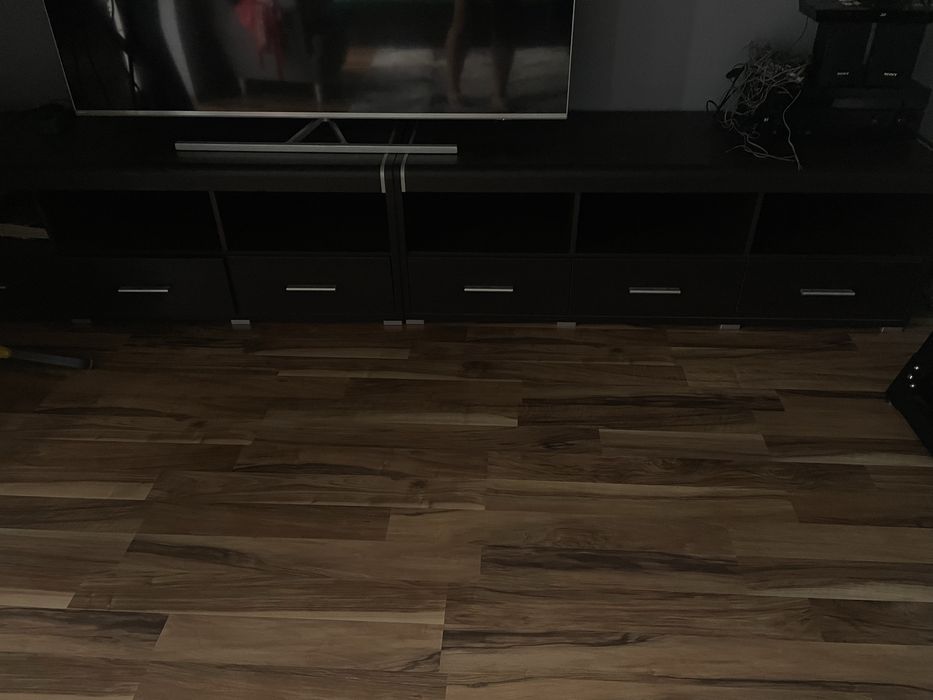 Szafa rtv brązowa 2 szt
