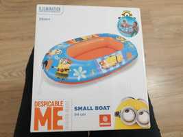 Ponton z minionkami, small boat MINIONKI, nowy