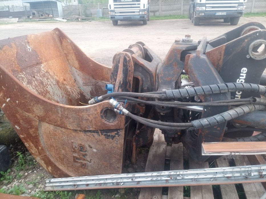 Głowica  łyżka szybkozlacza CENA ZA KOMPLET ZAMIANA   OKAZJA!