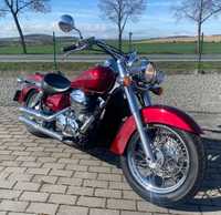 Honda Shadow Vt750c wydechy FALCON wał kardana ubrany piękny