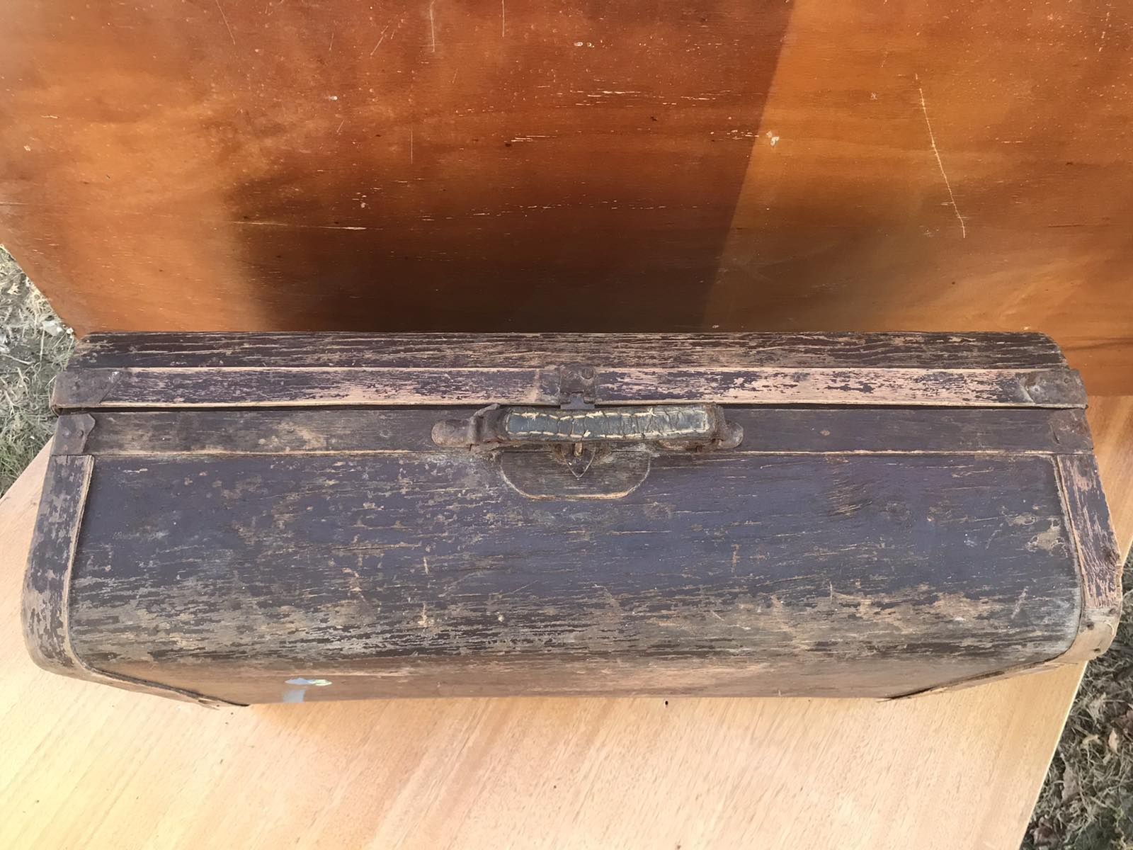 Валіза, чемодан дерев'яний
