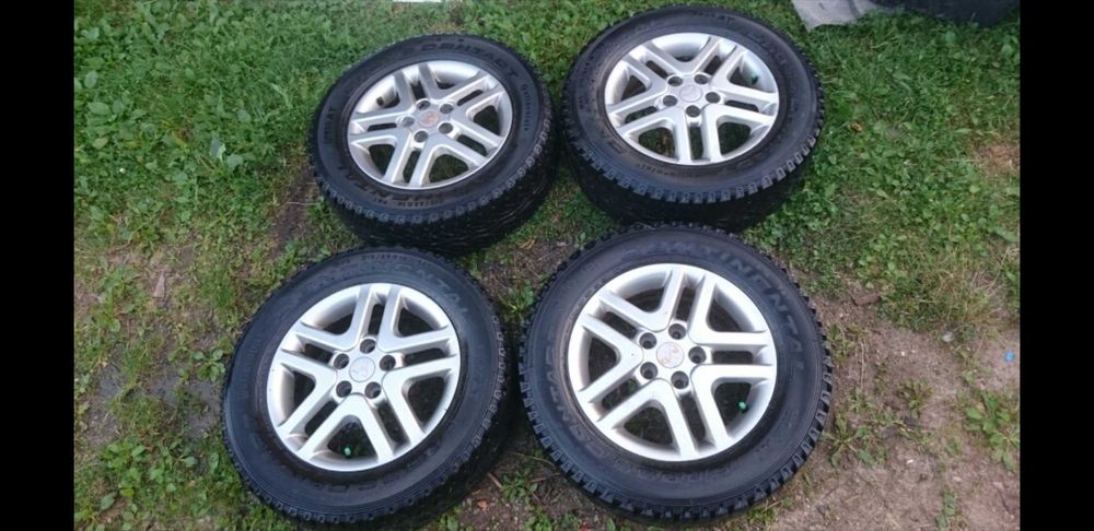 Komplet kół, felgi alu 16" +koło zapasowe Mitsubishi Pajero Pinin