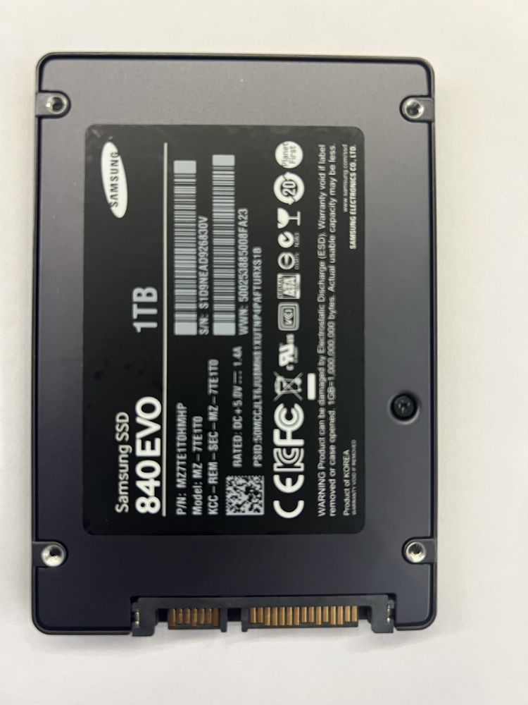 Ssd 1tb Samsung 840EVO