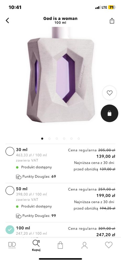 Okazja! Perfumy god is a woman ariana grande 100ml