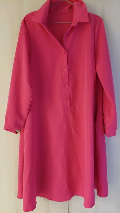 Różowa sukienka L xl nowa