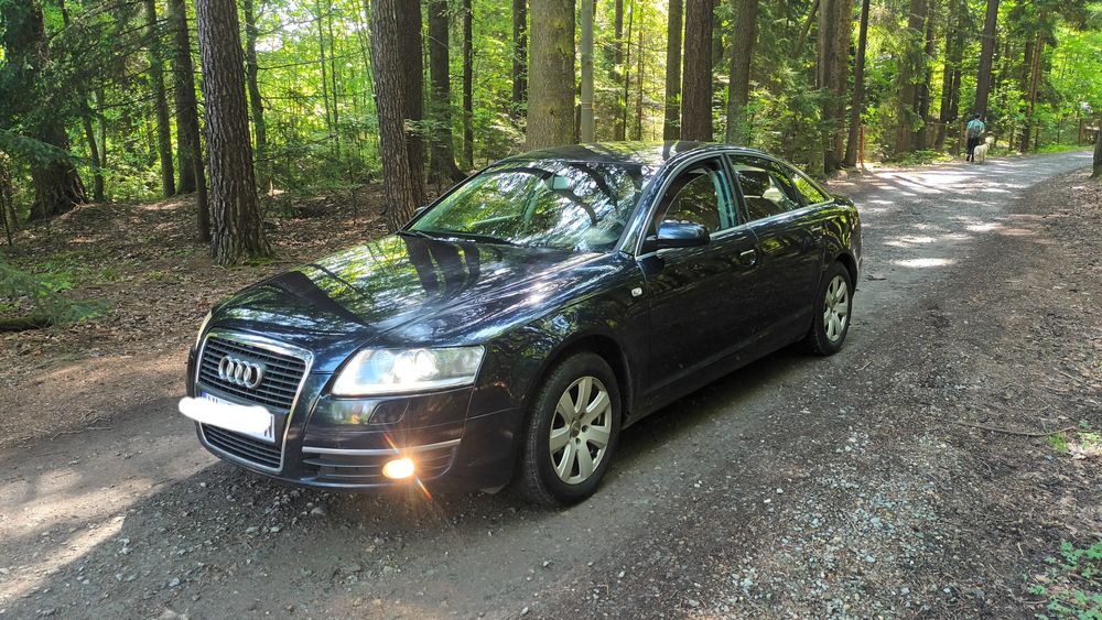 A6 C6 (Zamiana)2,4Benz+Gaz Bogato wyposażony Ładniuteńka