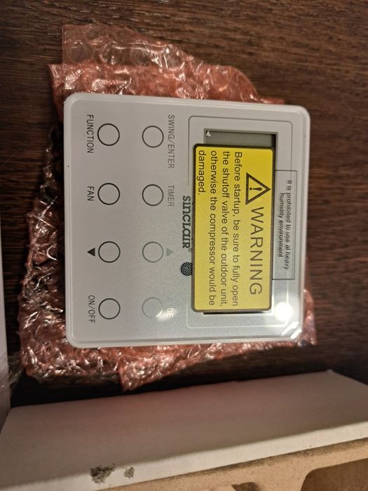 Sterownik klimatyzacja pilot przewodowy Xk117 Sinclair Gree itd - nowy