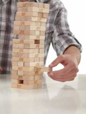 Gra JENGA Oryginalna Classic Gra Zręcznościowa Imprezowa Kklasyczna