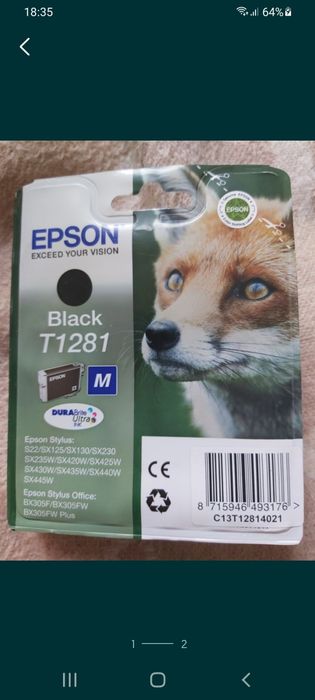 Tusz do drukarki Epson