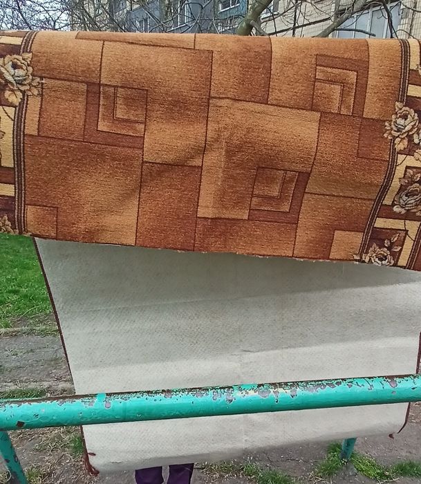 Ковер (2м) натуральный, палас  ковролин, качество СССР, шерсть