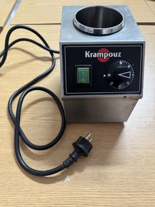 Aquecedor de molhos simples KRAMPOUZ BECIC1, como novo.