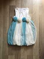Нарядное платье на девочку 110