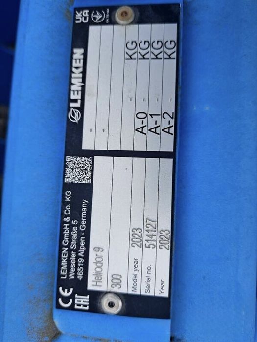 Lemken Heliodor 9/300